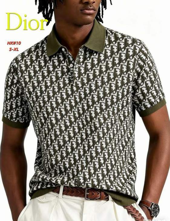 Picture of Dior Polo Shirts Short _SKUDiorS-XL12yr50928346